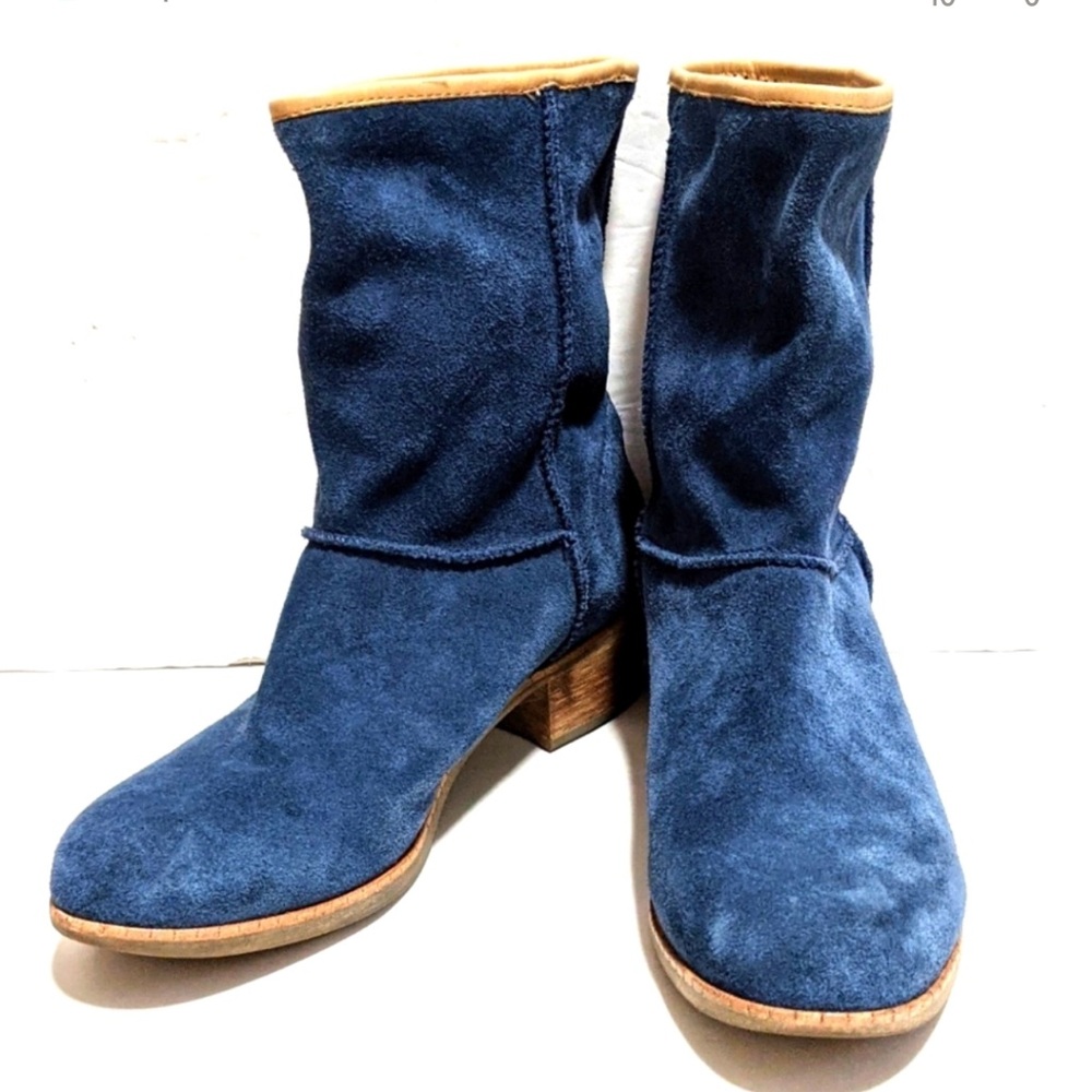 Blue Suede Cyrinda UGG Boots